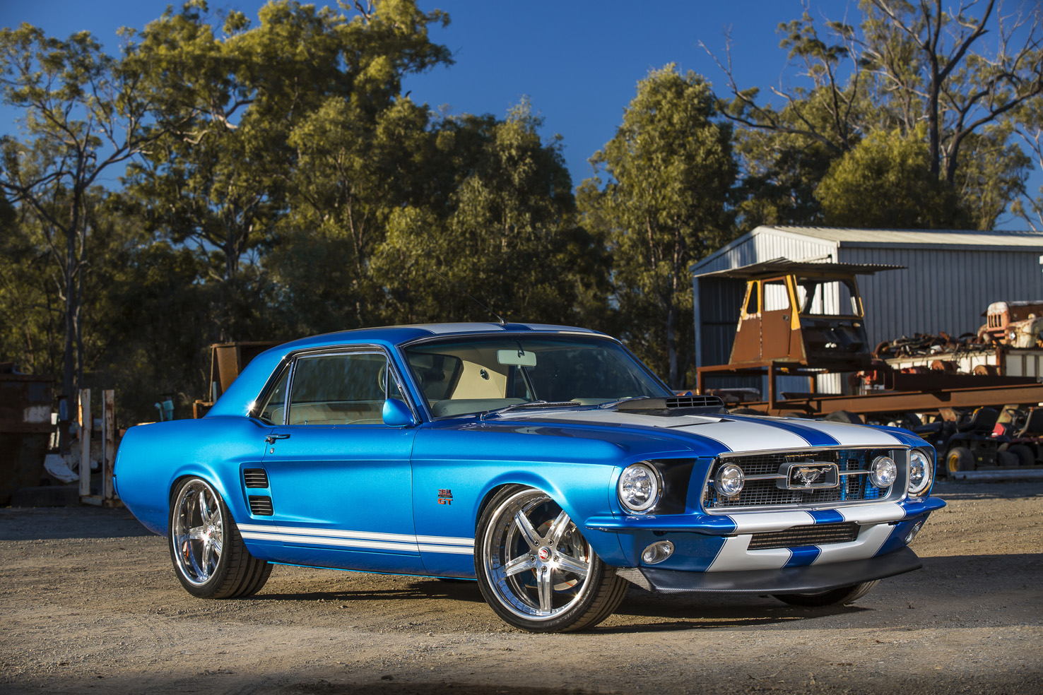 Prifuknuty 67 Mustang Coupe Power Magazine